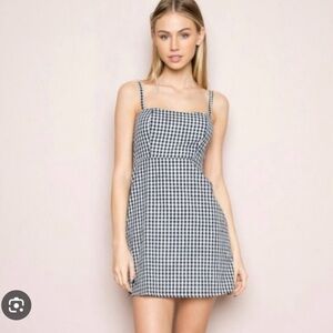 brandy melville gingham dress